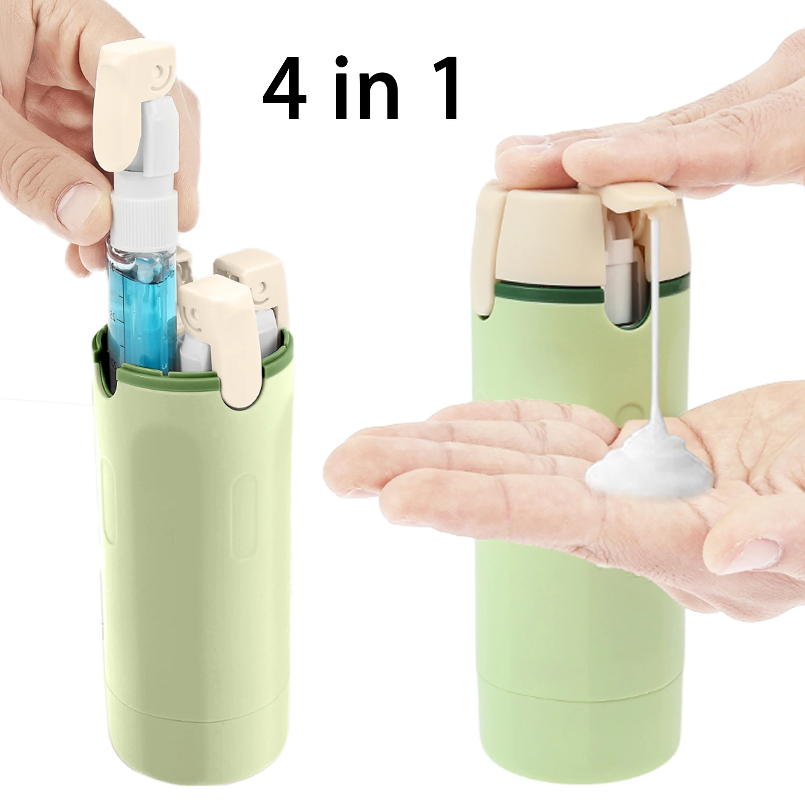 Dry Shampoo Travel - 4 in 1 Travel Liquid Dispenser