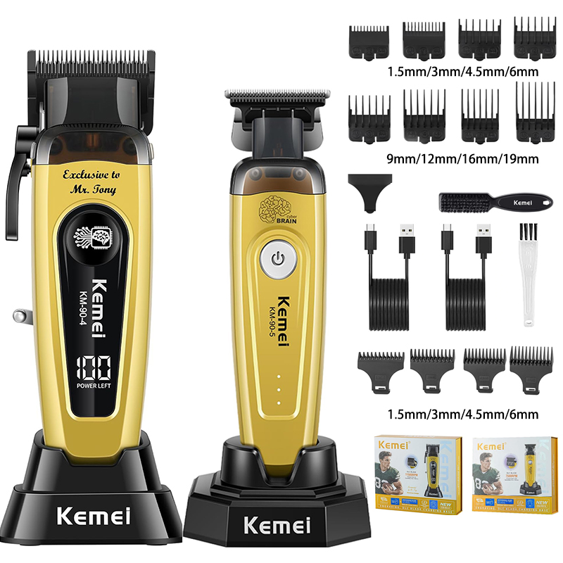 Hair Care Clinic - KEMEI Men's Hair Trimmer, Cordless Professional