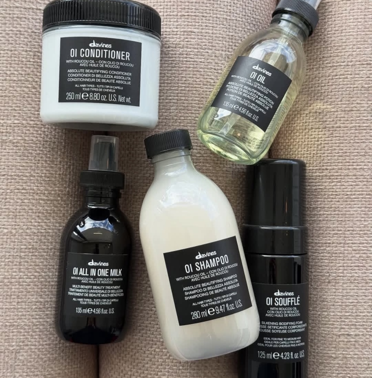 Hair Care Clinic - Davines OI Hair Shampoo Conditioner Series