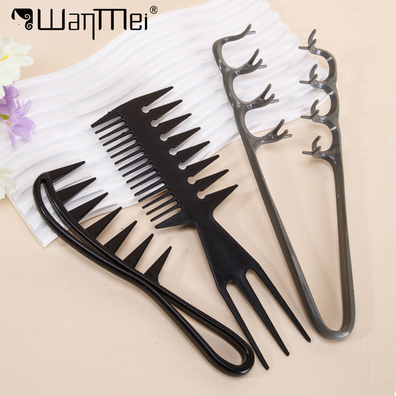 Detangling Wide Comb - 2/3pcs Comb Set Volumizing Wide-Tooth Fluffy