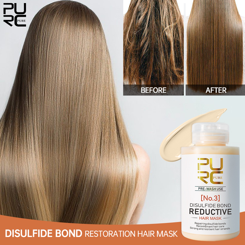 Hair Care With Aloe Vera - PURC Disulfide Bond Hair Mask Keratin