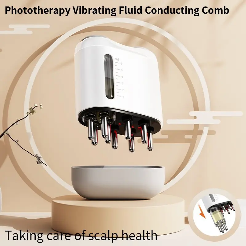 Hair Care Clinic - Electric Head Scalp Massager Red Light