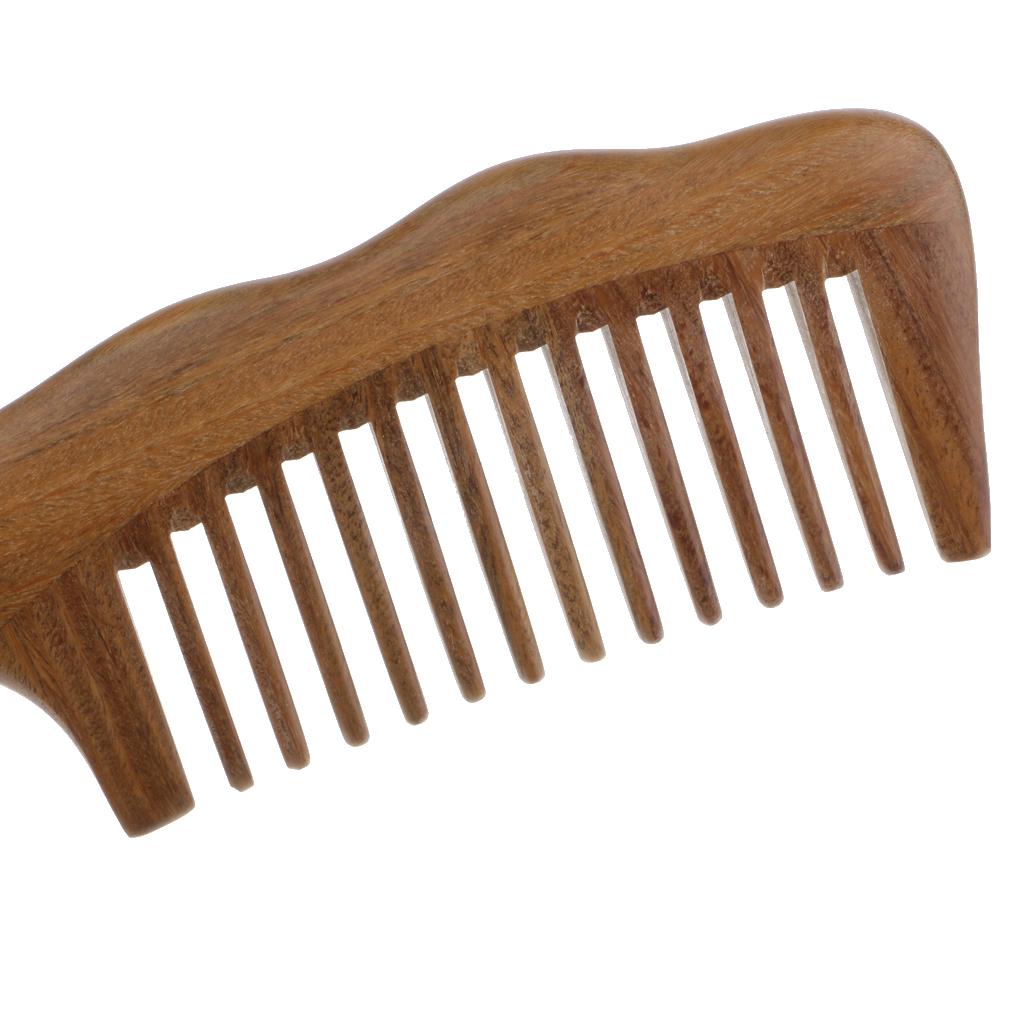 Detangling Wide Comb - Wide Hair Comb Sandalwood Pocket Size