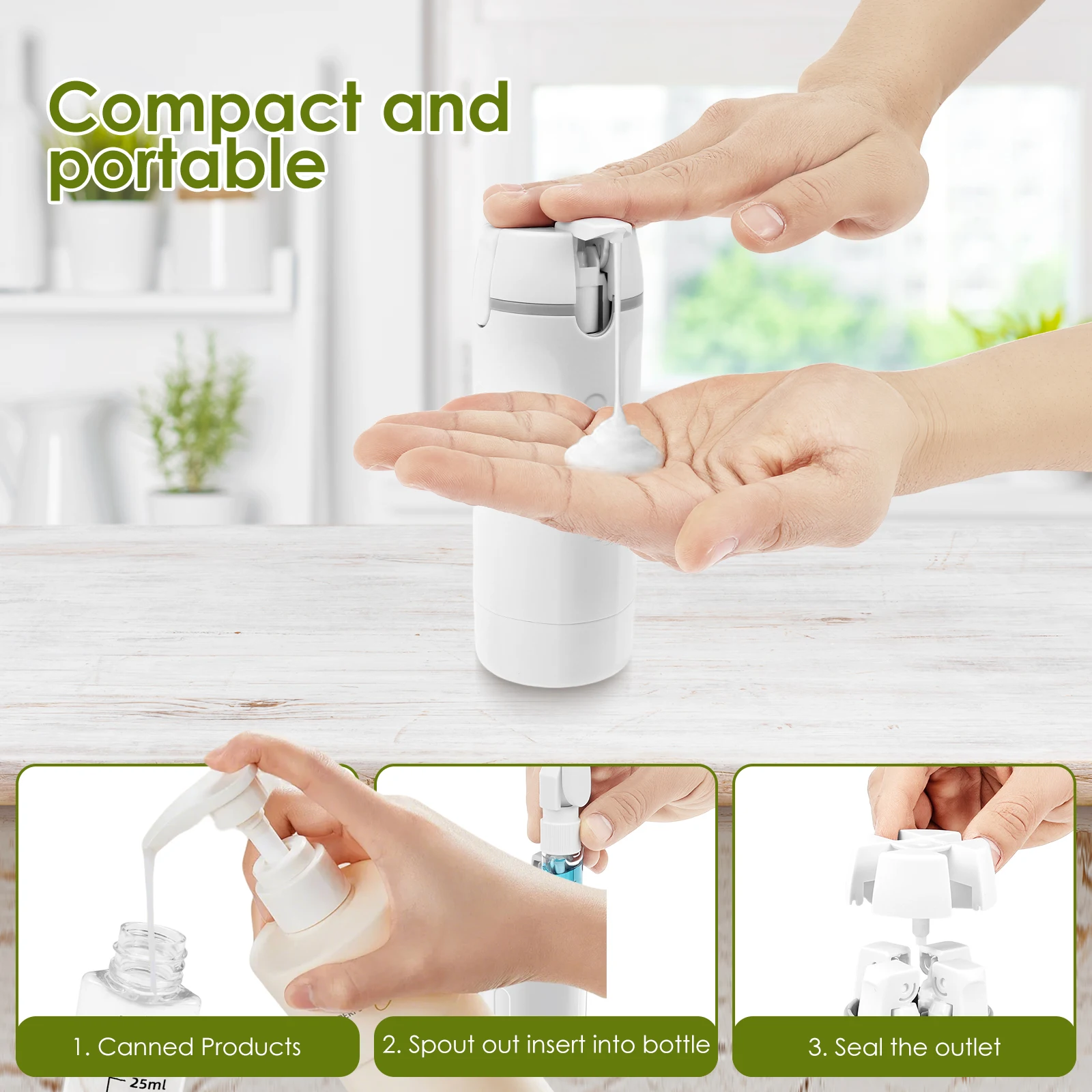 4 in 1 Travel Liquid Dispenser – Dry Shampoo Travel Bewertung und Preis