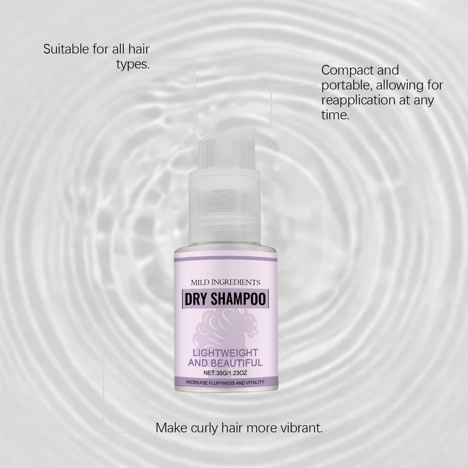 Portable Dry Shampoo Fast Oil  – Dry Shampoo Travel Bewertung und Preis
