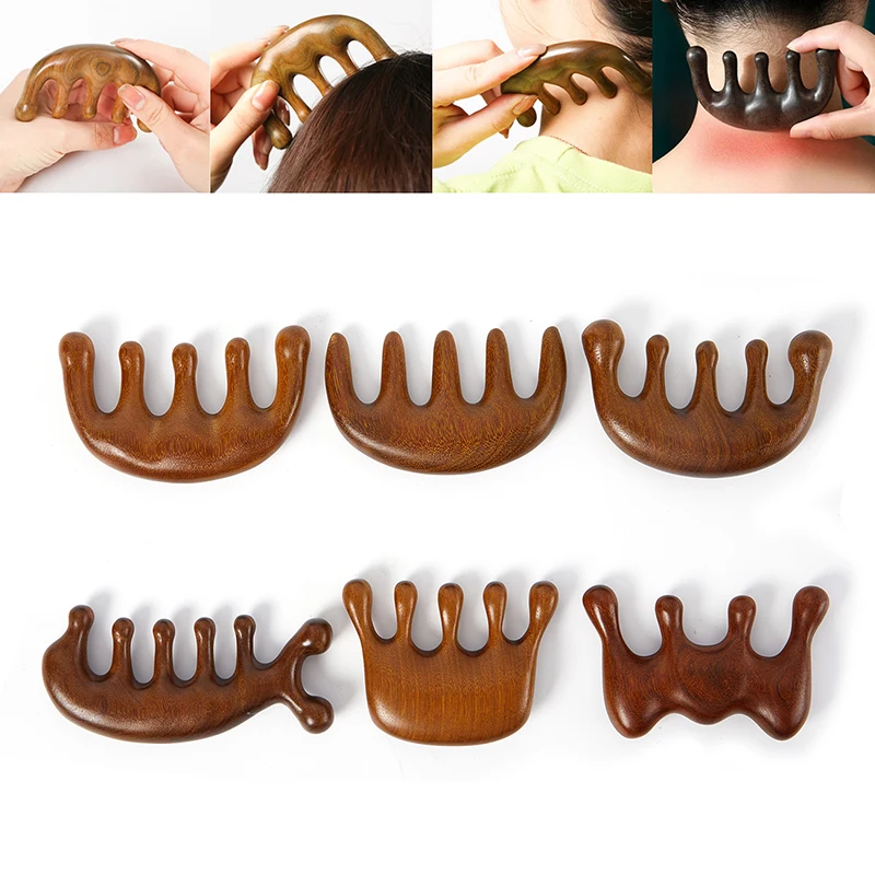 Wood Therapy Massage Comb Head – Detangling Wide Comb Bewertung und Preis