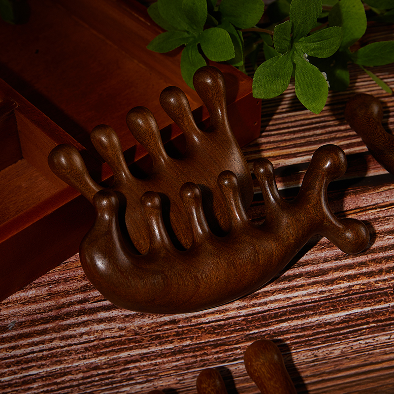 Wood Therapy Massage Comb Head – Detangling Wide Comb Bewertung und Preis