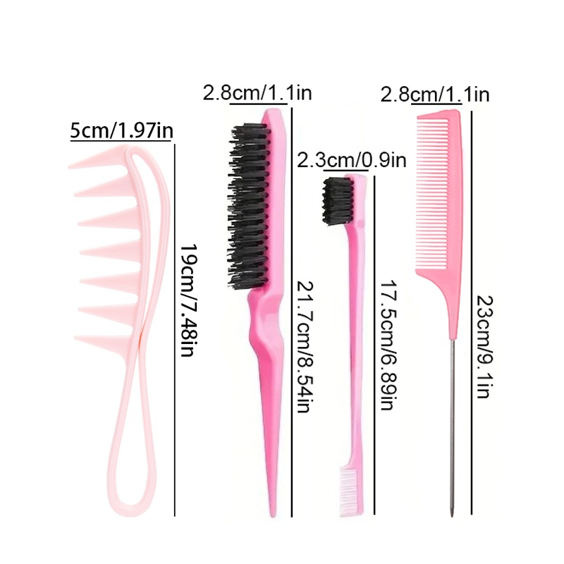 4pcs Hair Comb Set Professiona – Detangling Wide Comb Bewertung und Preis