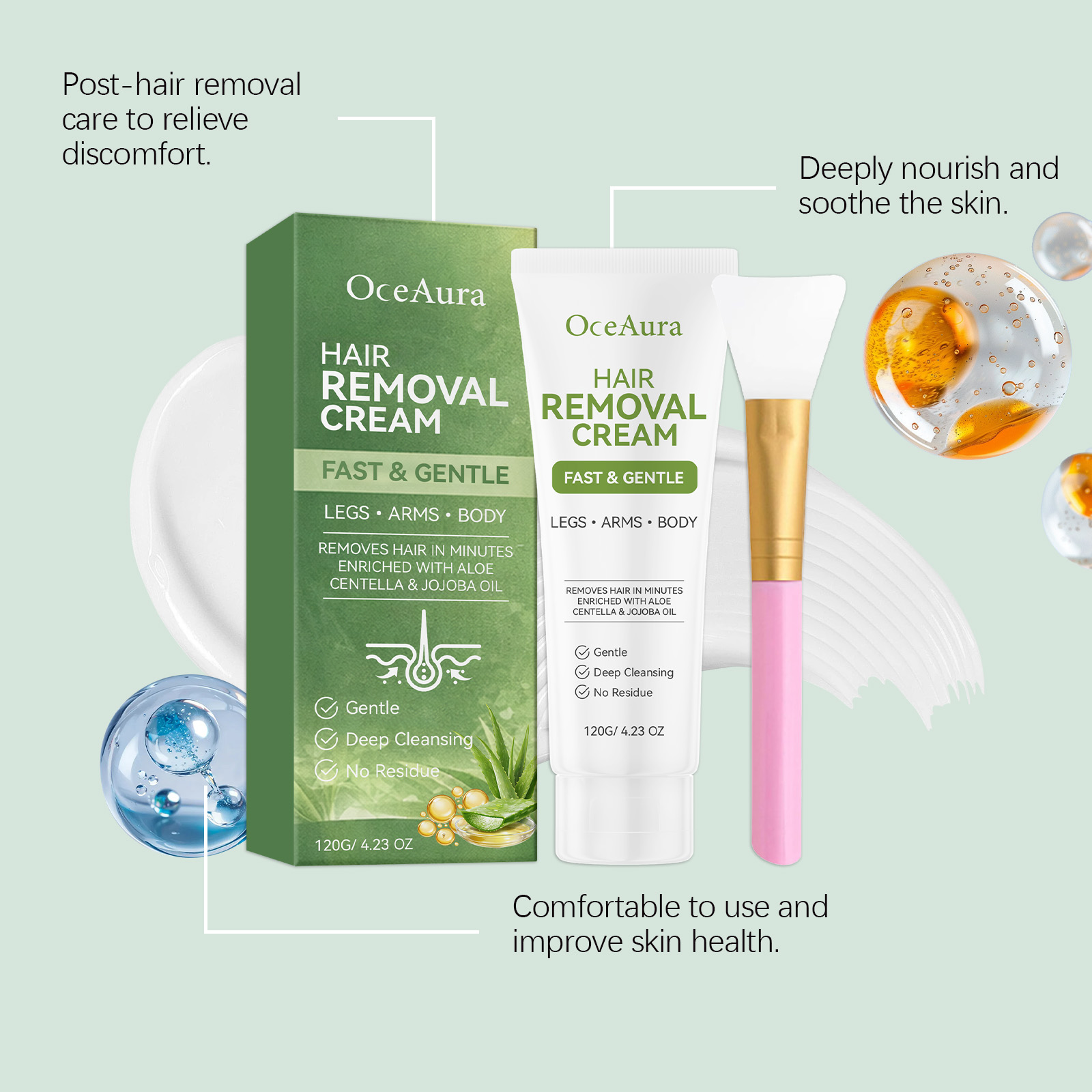 OceAura 1set Aloe Vera Gentle  – Hair Care With Aloe Vera Bewertung und Preis