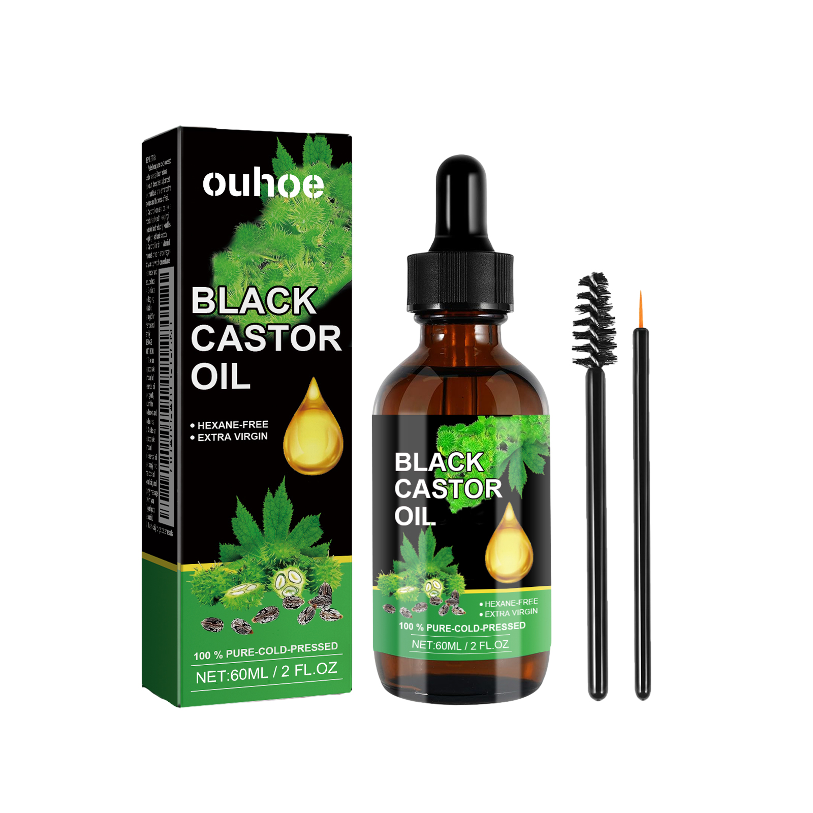 Black Castor Oil Nourishes Hai – Hair Care Korea Bewertung und Preis