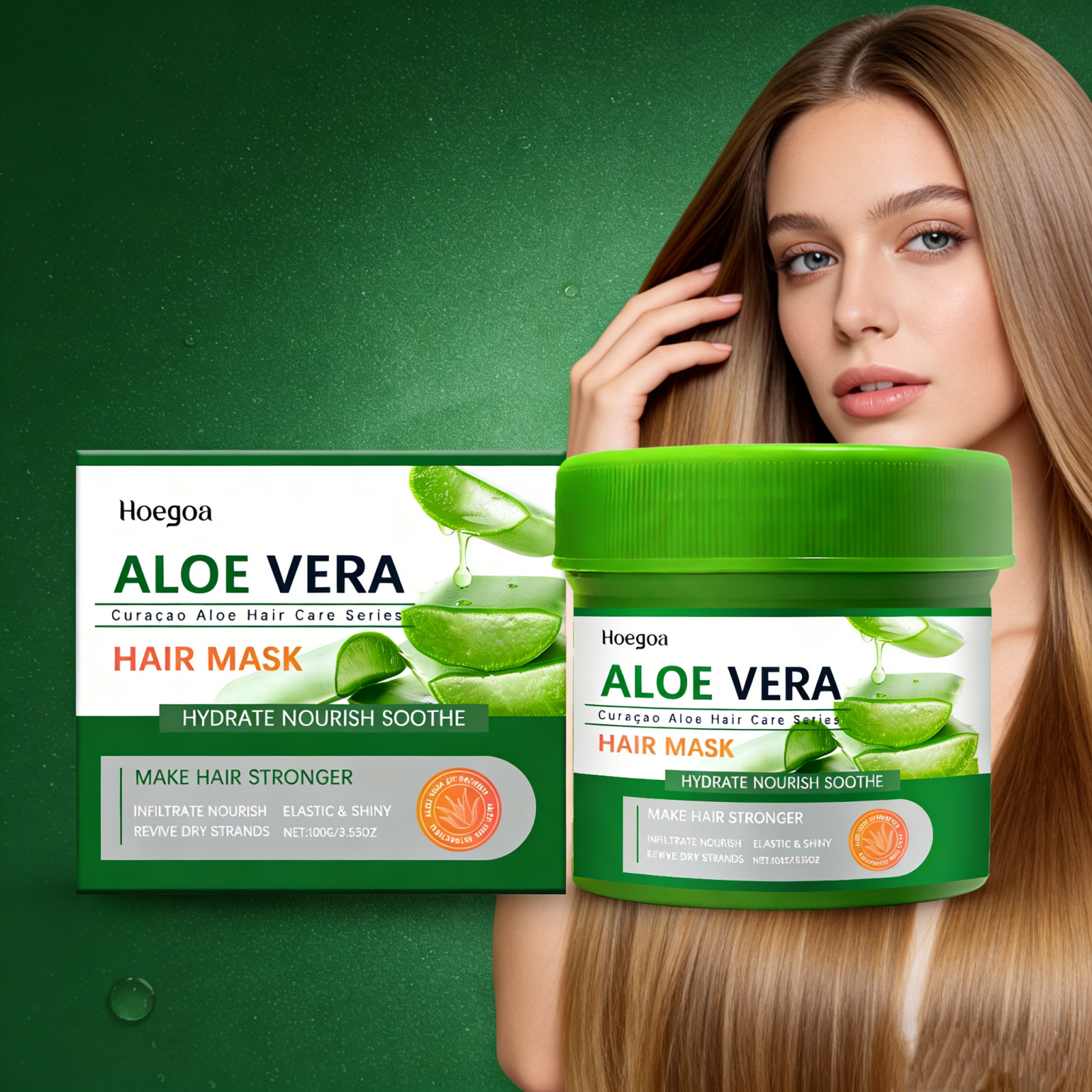 Deep Hydration Hair Mask Natur – Hair Care With Aloe Vera Bewertung und Preis