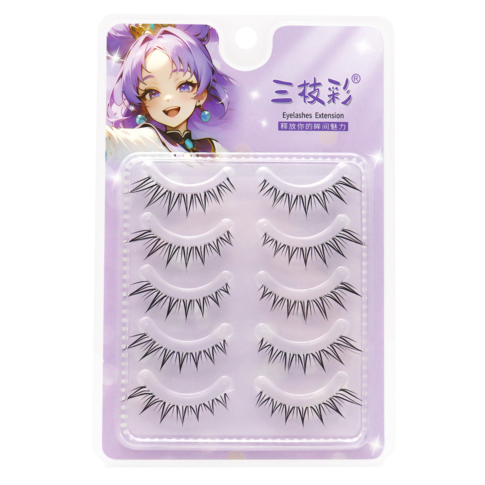 5pair Foxes False Eyelashes Fu – Hair Care Korea Bewertung und Preis