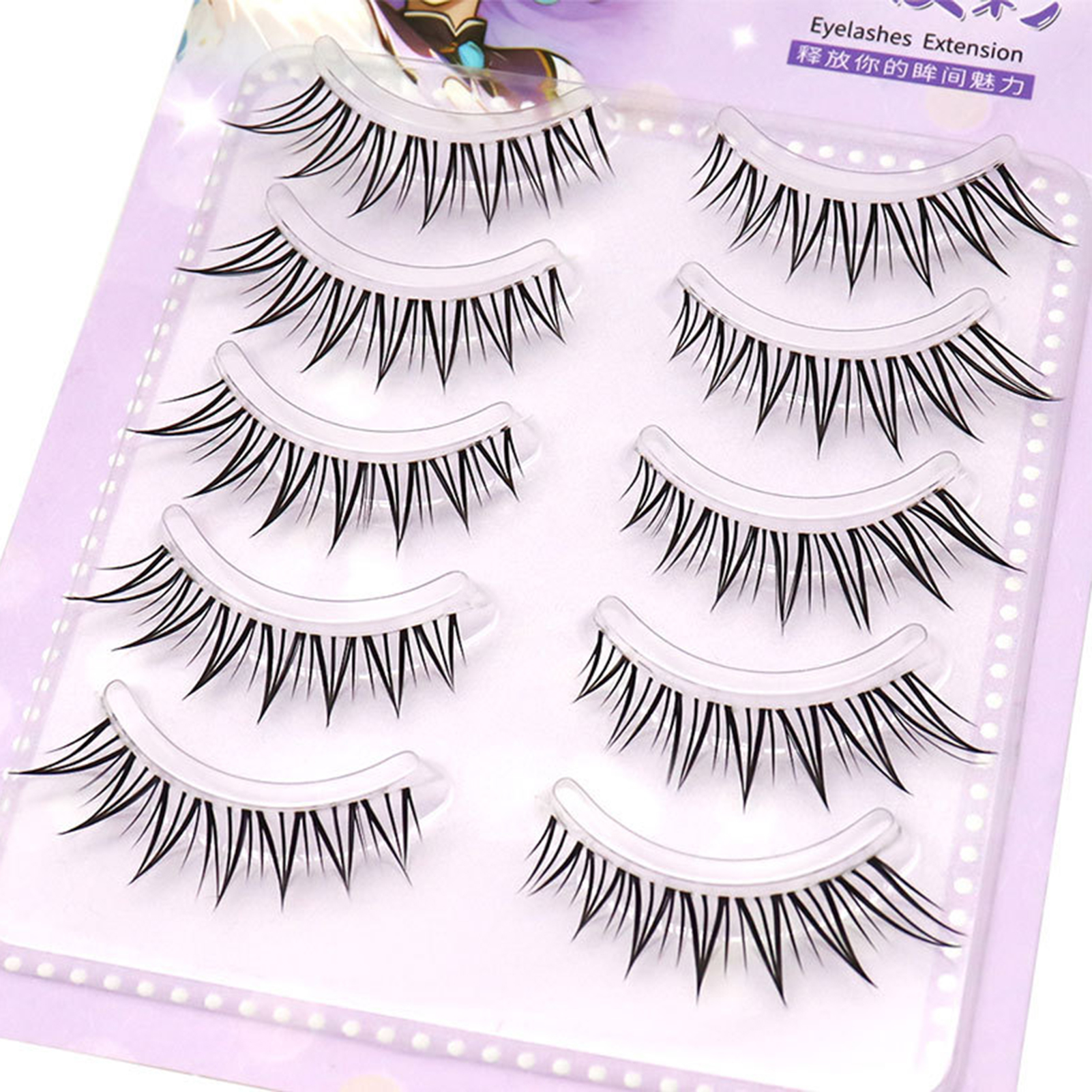 5pair Foxes False Eyelashes Fu – Hair Care Korea Bewertung und Preis