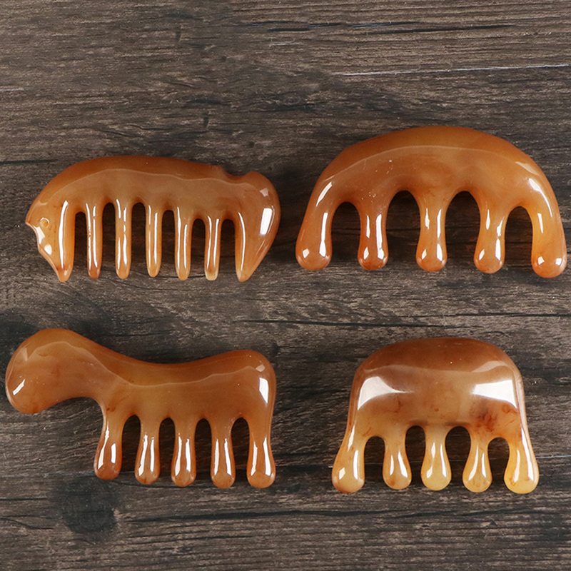 Natural Ox Horn Gua Sha Tools  – Detangling Wide Comb Bewertung und Preis