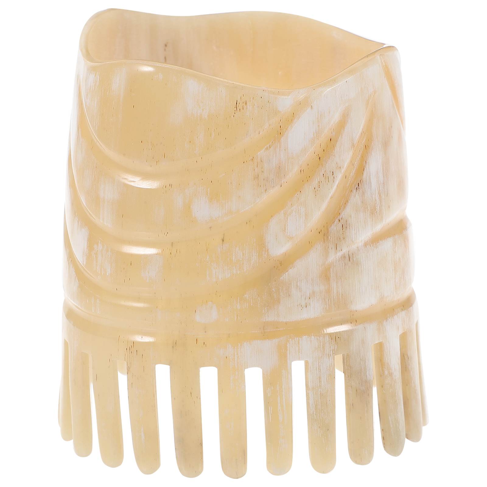 Portable Oxhorn Haircomb With  – Hair Care Tips Bewertung und Preis