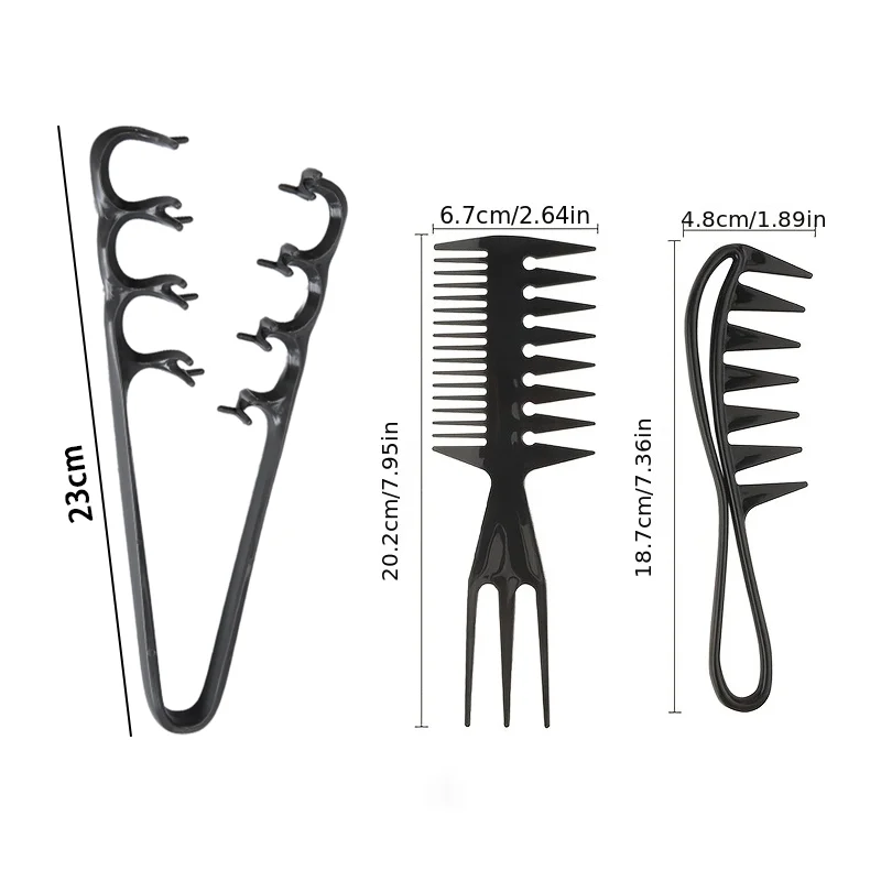 2/3pcs Comb Set Volumizing Wid – Detangling Wide Comb Bewertung und Preis