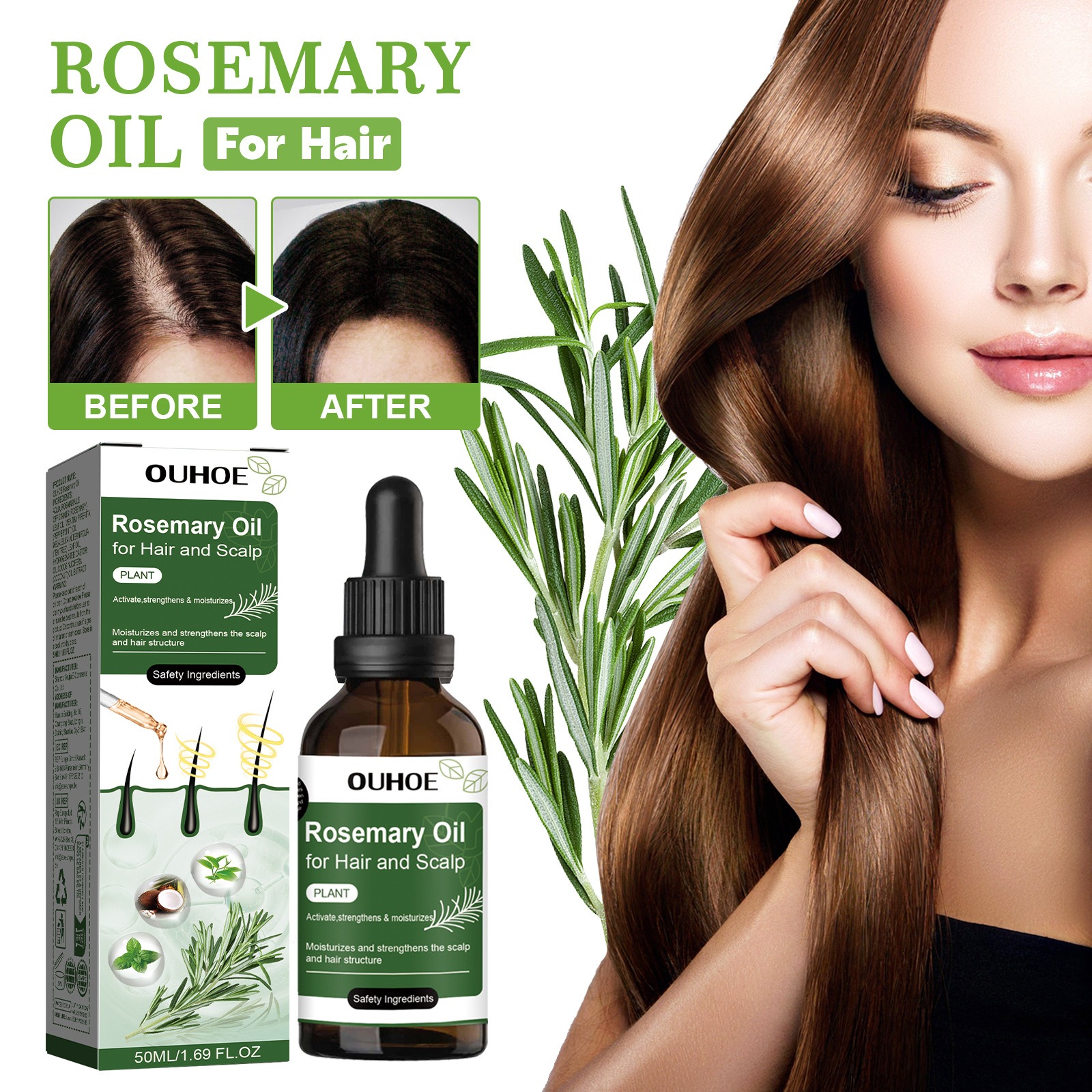 Rosemary Hair Growth Oil Hair  – Hair Care Korea Bewertung und Preis