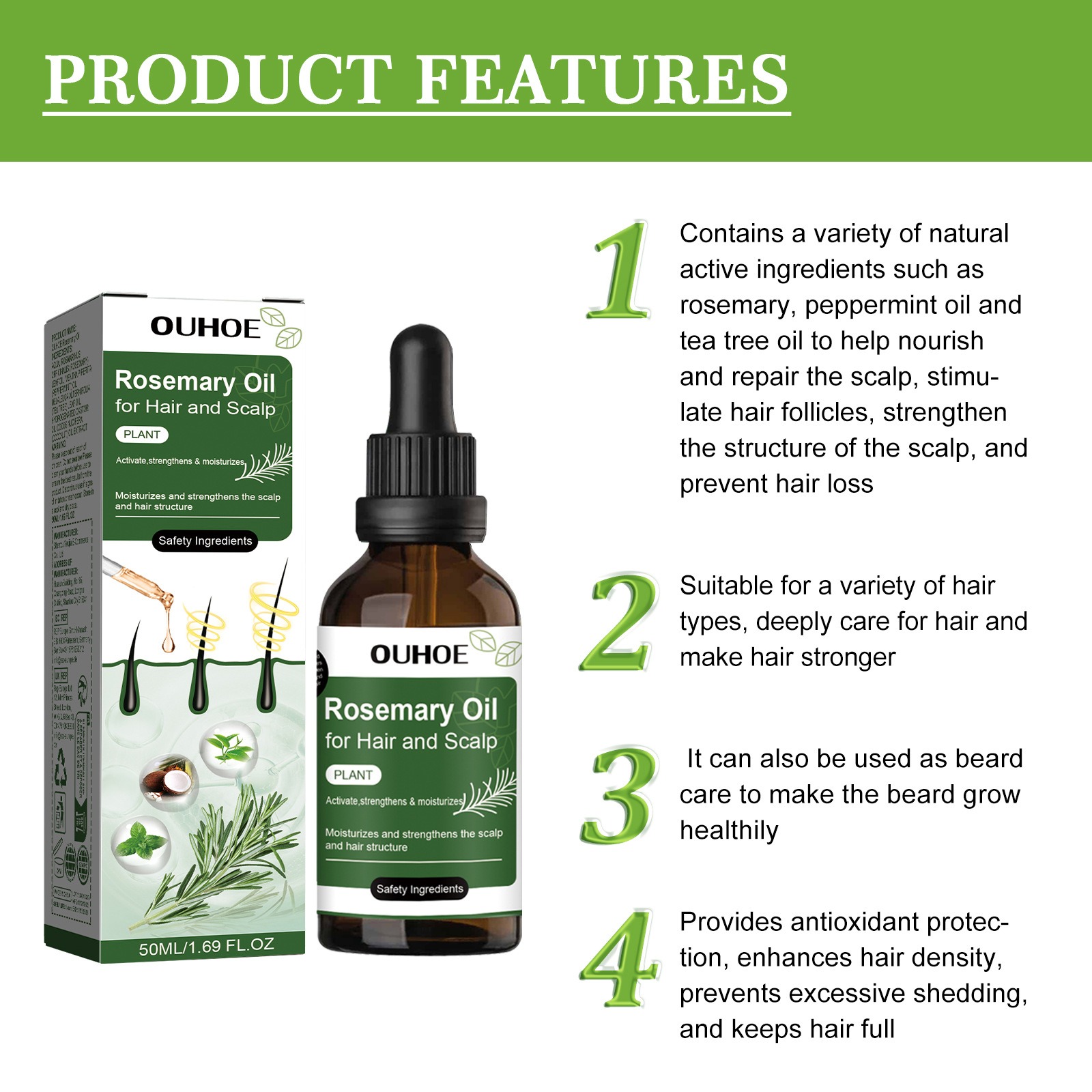 Rosemary Hair Growth Oil Hair  – Hair Care Korea Bewertung und Preis
