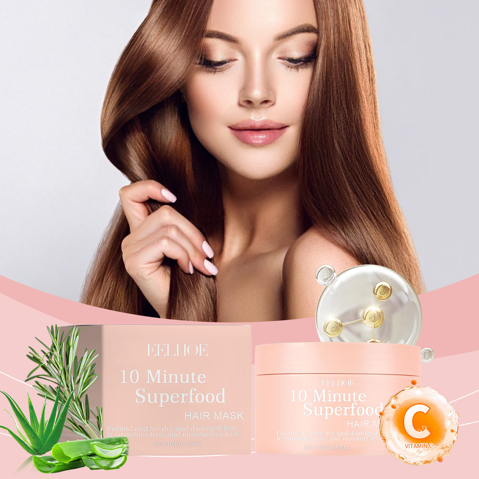 Keratin Hair Mask Repairing Fr – Hair Care With Aloe Vera Bewertung und Preis