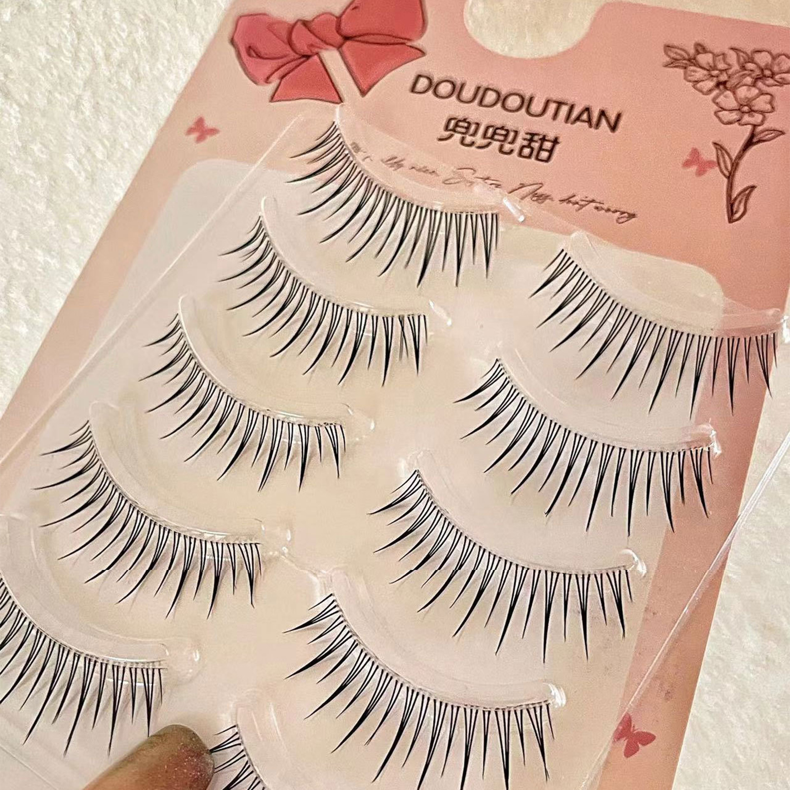 DIY False Eyelashes Full strip – Hair Care Korea Bewertung und Preis