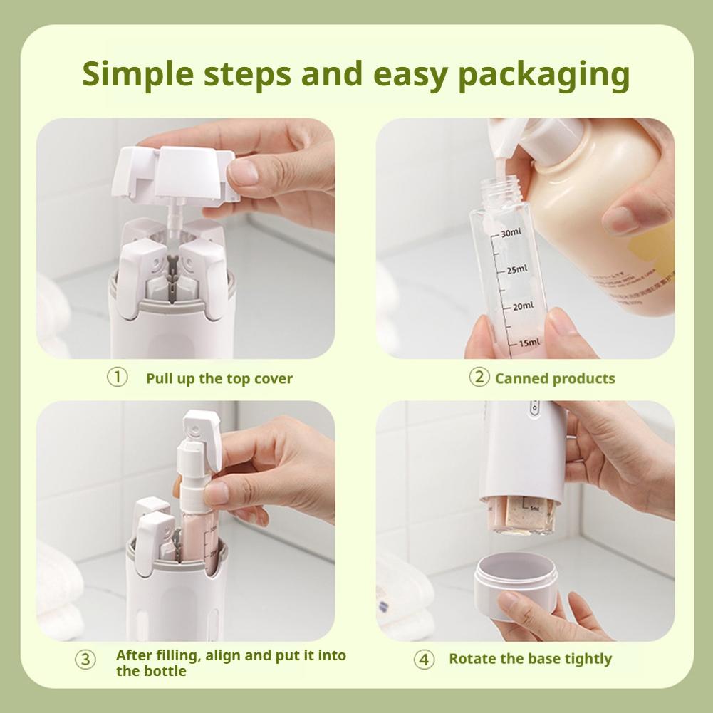 4 In 1 Travel Dispenser Bottle – Dry Shampoo Travel Bewertung und Preis