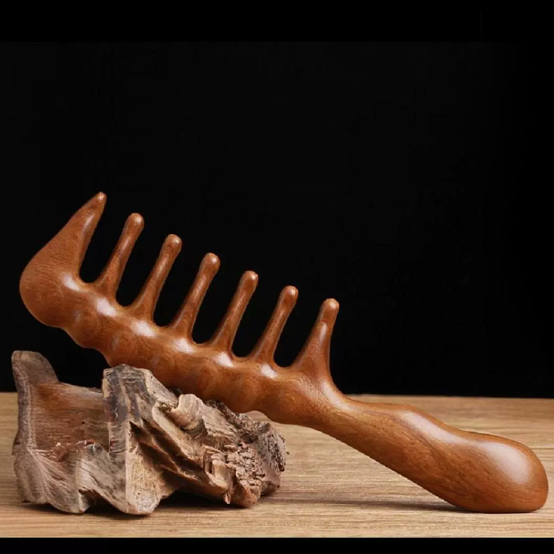 Natural Sandalwood Hair Combs  – Detangling Wide Comb Bewertung und Preis