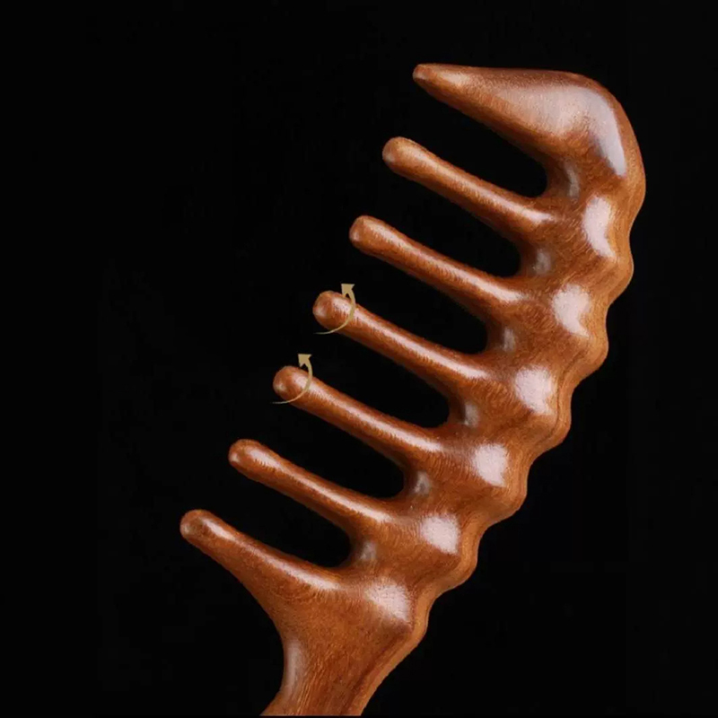 Natural Sandalwood Hair Combs  – Detangling Wide Comb Bewertung und Preis