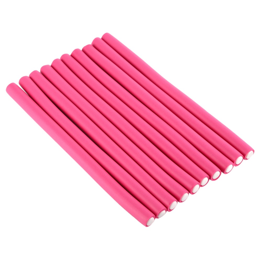 10Pcs/Set Soft Foam Soft Hair  – Hair Roller Set Flexi Bewertung und Preis