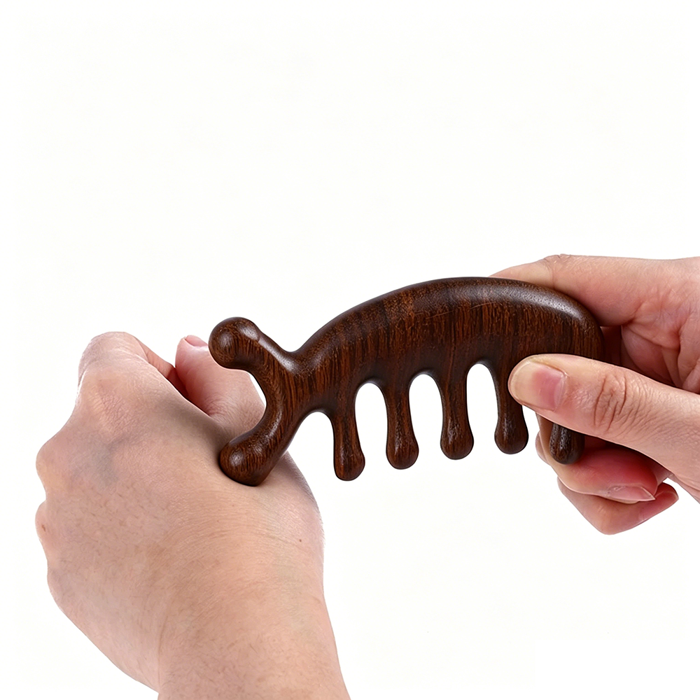 Sandalwood Massage Comb Head M – Detangling Wide Comb Bewertung und Preis