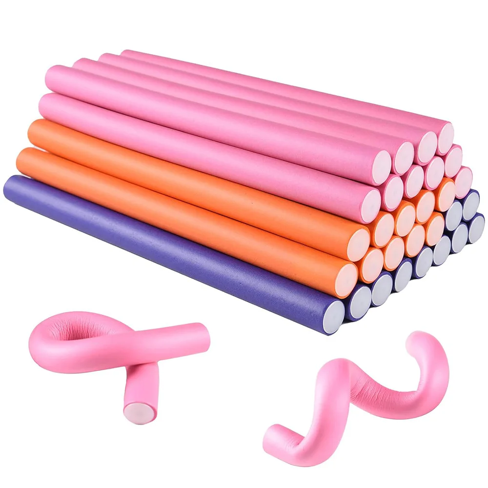 42pcs/Set Flexible Curling Rod – Hair Roller Set Flexi Bewertung und Preis