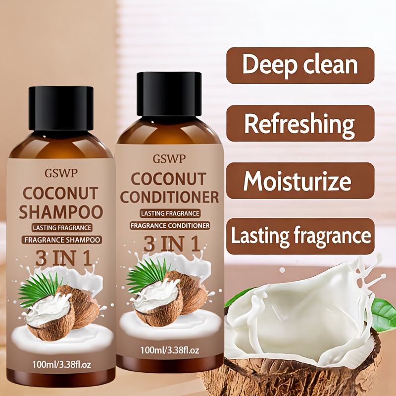 GSWP 3-In-1 Coconut Shampoo an – Hair Care Clinic Bewertung und Preis
